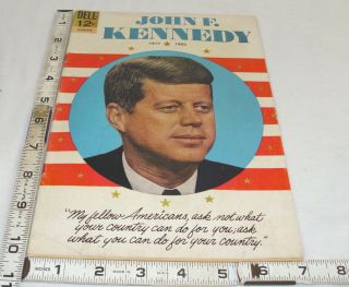 Dell John F.  Kennedy President Of The United States 1964 Comic