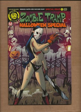 Zombie Tramp Halloween Special 1 Mendoza Risque Slasher Variant Danger Zone