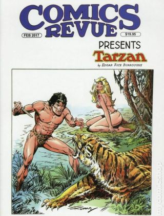 Comics Revue Presents Tarzan Tpb (manuscript Press) 1 - 1st 2017 Vf Stock Image