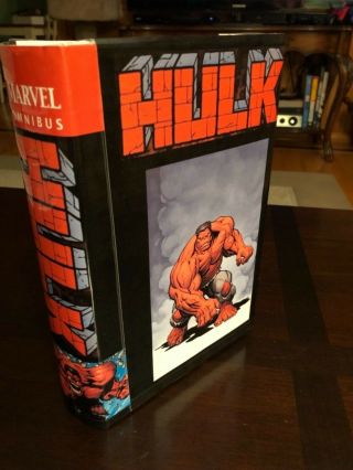 Red Hulk By Jeph Leob Oversized Custom Bound Hardcover Omnibus
