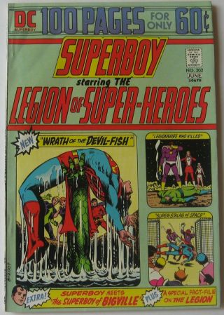 Superboy 202 (jun 1974,  Dc),  Fn - Vfn,  Mike Grell 