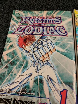 Knights Of The Zodiac (saint Seiya) Vol.  1 - 8.  English Manga