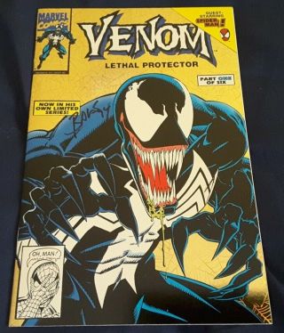 Venom Lethal Protector 1 Gold Variant Edition