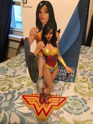 Wonder Woman Art Of War 7 Inch Statue Figure - Wonder Woman By Yanick Paquette