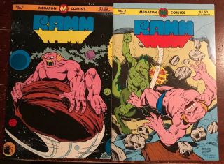 Megaton Ramm Mini Series— 1st Appearance Of Youngblood In Ad