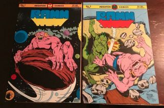 Megaton Ramm Mini Series— 1st Appearance Of Youngblood In Ad——