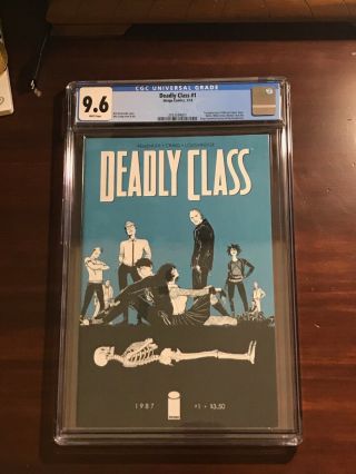 Deadly Class 1 Cgc 9.  6 Image Comics