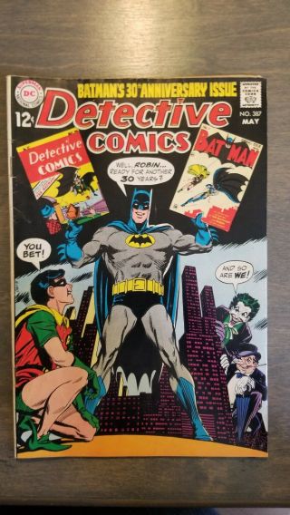 Detective Comics 387 Vg - Fine D.  C Comics