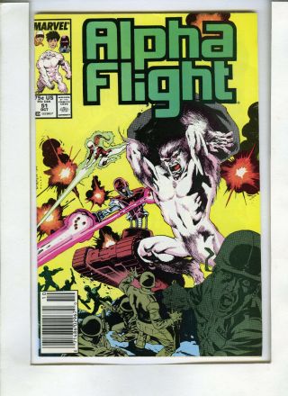 Alpha Flight 51 1987 X Men 1st Jim Lee Marvel