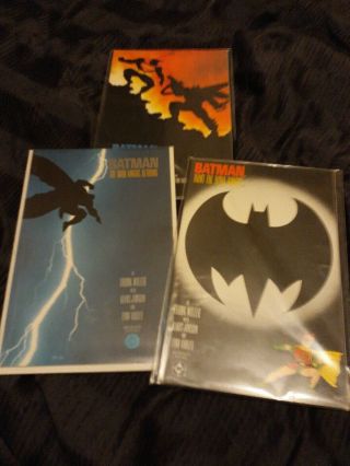 First Prints Batman The Dark Knight Returns 1 - 3 - 4 Frank Miller