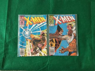 The Uncanny X - Men 221 & 222 (sep 1987,  Marvel) First Appearance Of Sinister