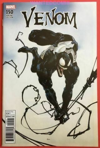 Venom 150 1:500 Clayton Crain Variant Cover & Ultimate Spider - Man Vol 11 Carnage