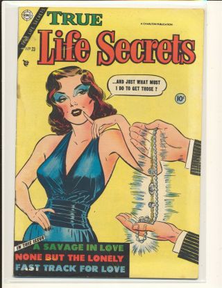 True Life Secrets 23 - Classic Cover Vg Cond.