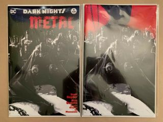 Dark Nights Metal 1 Jock Virgin " Heavy Metal " Variant Covers - Krs Comics