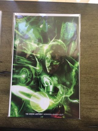 Green Lantern 1 Francesco Mattina Variant Cover