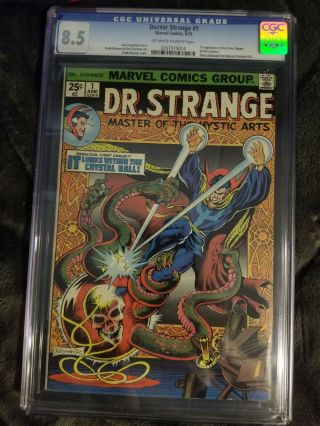 Doctor Dr.  Strange 1 1974 Cgc 8.  5 Key Comic 1st Appearance Silver Dagger