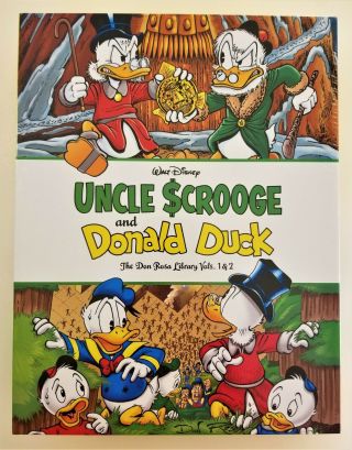 Don Rosa Library Vols 1 & 2 Slipcase Uncle Scrooge Donald Duck Hc 1st Pr