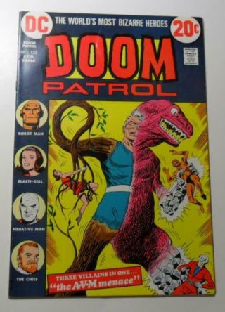 Doom Patrol 122 Dc Comics Feb 1973 Vf/nm 9.  0