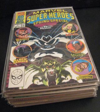 Wow Giant Stack Of 14 Marvel Heroes Specials Spring/summer/etc.  (vf/nm)