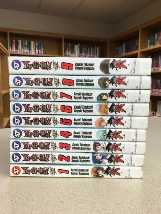 Yu - Gi - Oh Yugioh Gx Complete Setvol 1 - 9 English Manga Graphic Novels