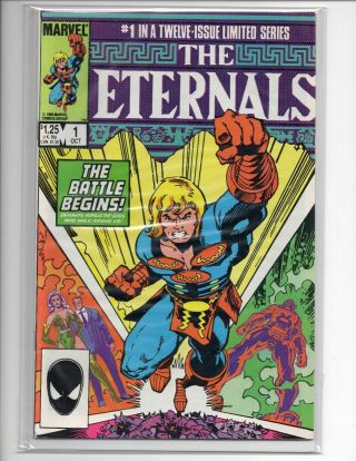 Marvel - The Eternals 1 - Limited Series - Comic Book - Nm Mt 9.  6/9.  8