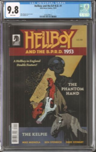 Hellboy And The B.  P.  R.  D.  : 1953 1 (image) Cgc 9.  8 1st Print