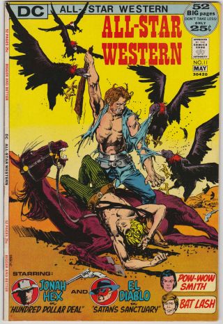 All Star Western 11 1972 Fn/vf