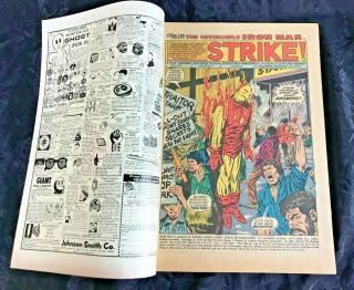Sharp 1973 Marvel Invincible Iron Man 3 Comic Book 57 58 59 1st Mandarin Kahn 3