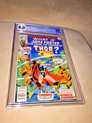 What If? 10,  Cgc 8.  0,  White Pages