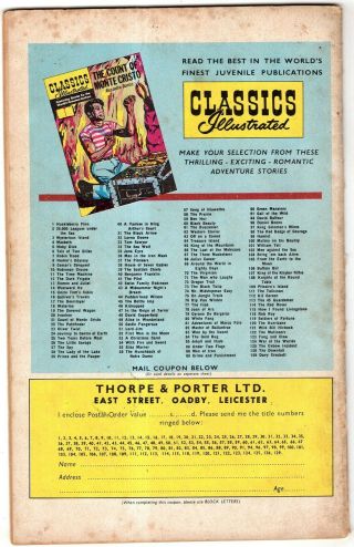 Classics Illustrated 508 Story of the Crusades Golden Age Comic 2