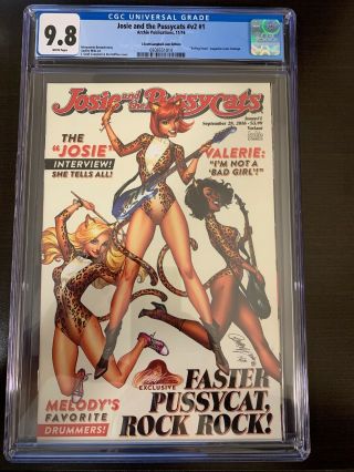 Josie And The Pussycats (archie) 1k 2016 Campbell Variant Cgc 9.  8