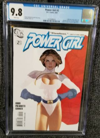 Power Girl 2 Adam Hughes Variant 9.  8 Cgc