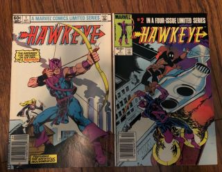Hawkeye 1 And 2 (marvel),  Limited Series