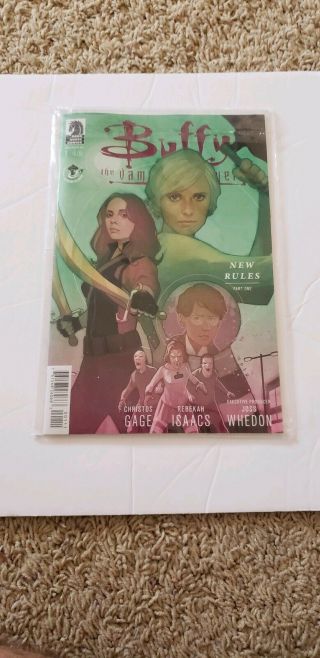 Buffy Season 10 1 Emerald City Variant Cover Nm