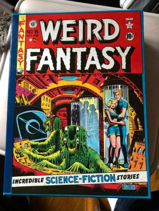 Complete Weird Fantasy Ec Comics Hardcovers W/ Slipcase Vol.  1 - 4