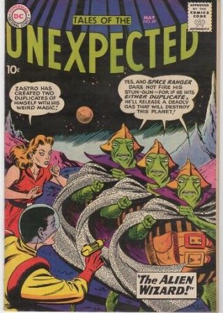 Tales Of The Unexpected 49 Classic Dc Silver - Age Comic