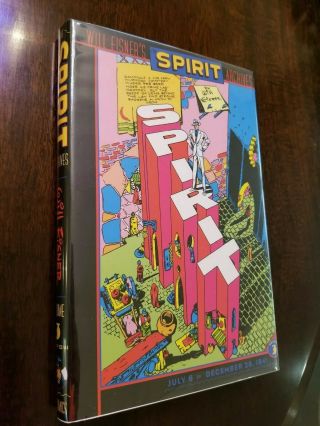 The Spirit Archives Vol.  3 Will Eisner Dc Comics Hard Cover Hardcover