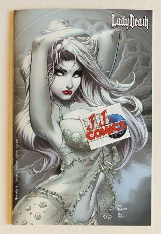 Lady Death Fantasies 1 • Mike Debalfo • Naughty Alabaster Edition • 55/366