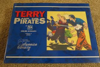 Terry And The Pirates Color Sundays Volume 6 1940 Caniff Hc Very Rare Oop