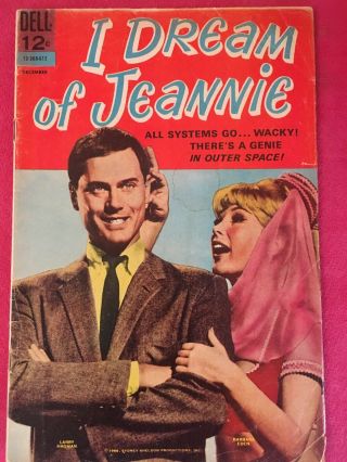 Vintage Comic 1960s I Dream Of Jeannie 1966 Larry Hagman
