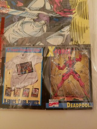Marvel X - Force 1 With Deadpool Card 2