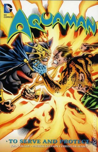 Aquaman To Serve And Protect Tpb (dc) 1 - 1st 2016 Nm Stock Image