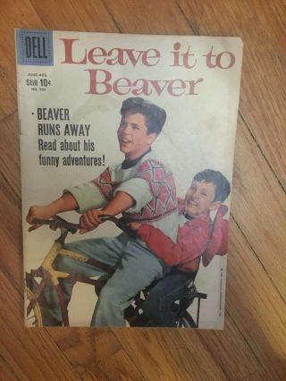 Leave It To Beaver Dell Comic Book From 1959