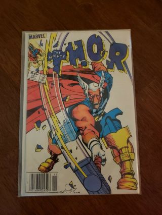 The Mighty Thor 337 1st Appearance Beta Ray Bill Newsstand Gotg 3?