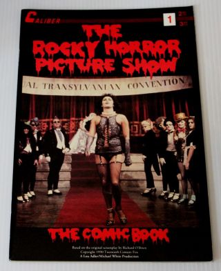 Rocky Horror Picture Show - 1990 Comic Book - Vol.  1 - Issue 1 - Caliber Press