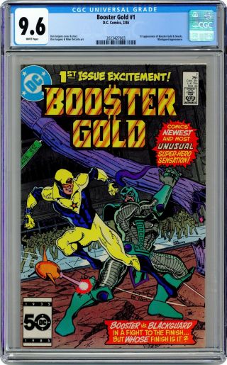 Booster Gold (dc 1st Series) 1 1986 Cgc 9.  6 2023427003