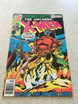 Uncanny X - Men 116 F/vf 7.  0 Run Phoenix Wolverine Cyclops Storm
