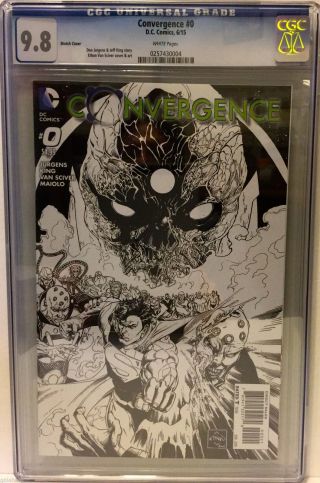 Convergence 0 Cgc 9.  8.  Sketch Variant Hot Series From Dc