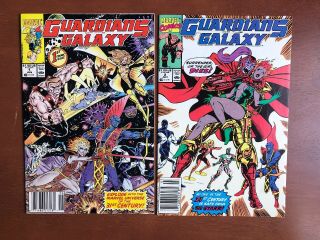Guardians Of The Galaxy 1 - 12 (1990) Vf Nm Marvel Key Issue Comic