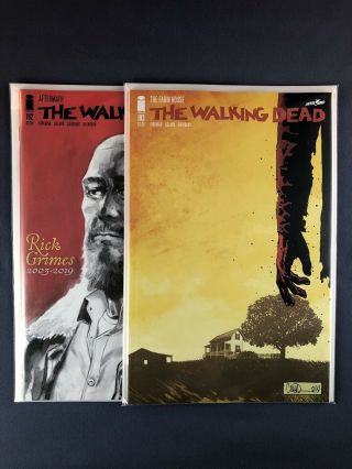 The Walking Dead 192 & 193,  Nm Unread.  Death Of Rick Grimes 193 1st Print